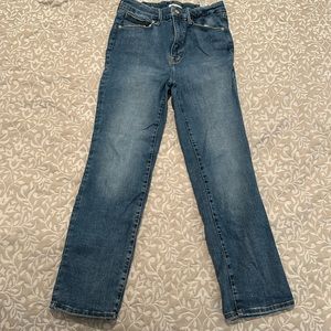 Good American ALWAYS FITS GOOD LEGS STRAIGHT JEANS | INDIGO316 size 6-12